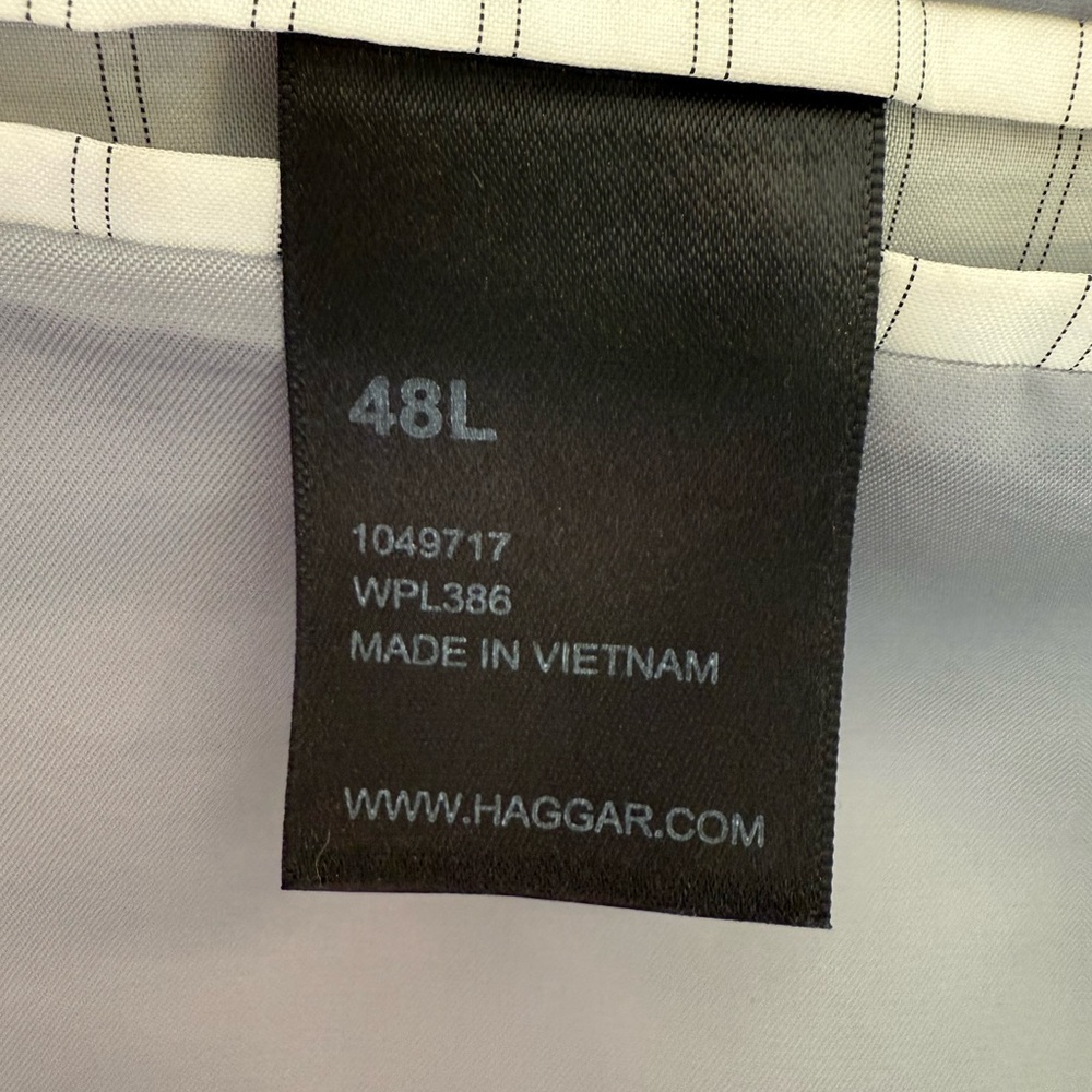Haggar Dark Blue Men's Suit Jacket - Picture 7 of 7